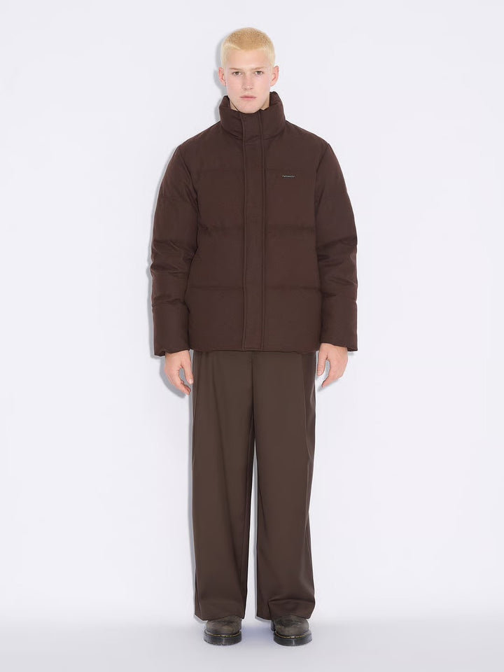 M Tech Wool Down Jacket  Dk. Brown