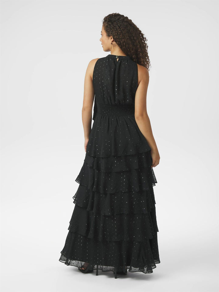 Marli Glitz Dress  Black