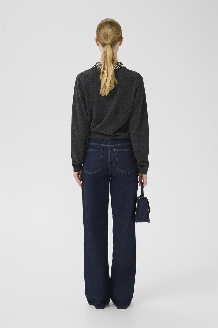 GZMANZI DECO POLO PULLOVER  Deep Graphite