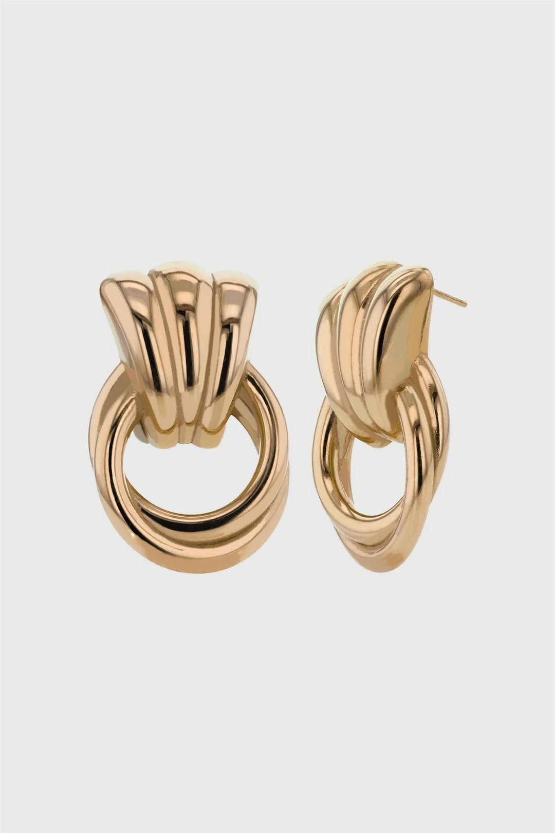 THE OYSTER EARRINGS Gold