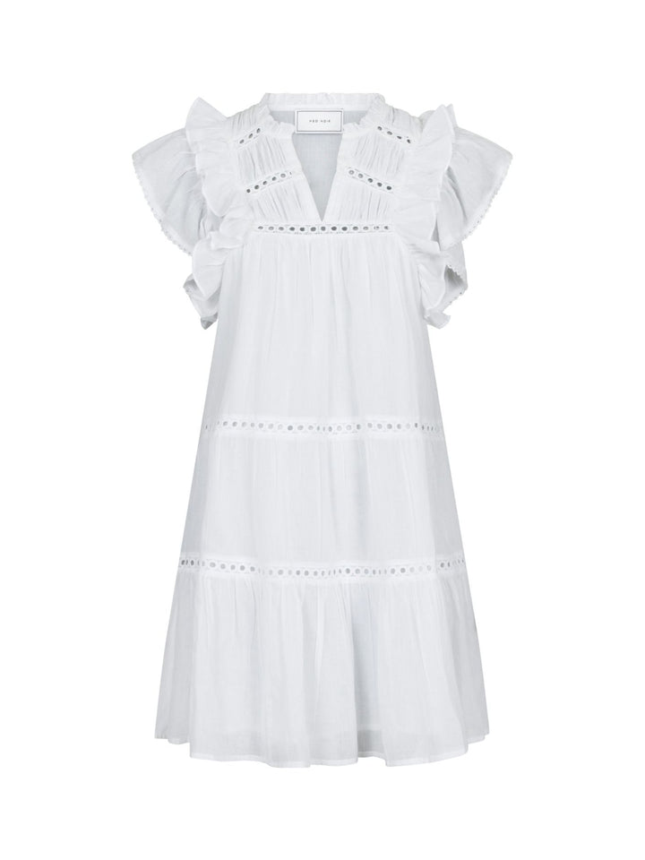 Jamma S Voile Dress  White