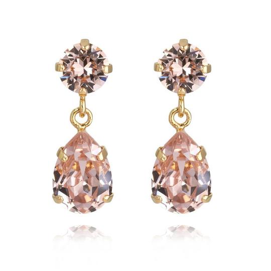 MINI DROP EARRING GOLD Vintage Rose