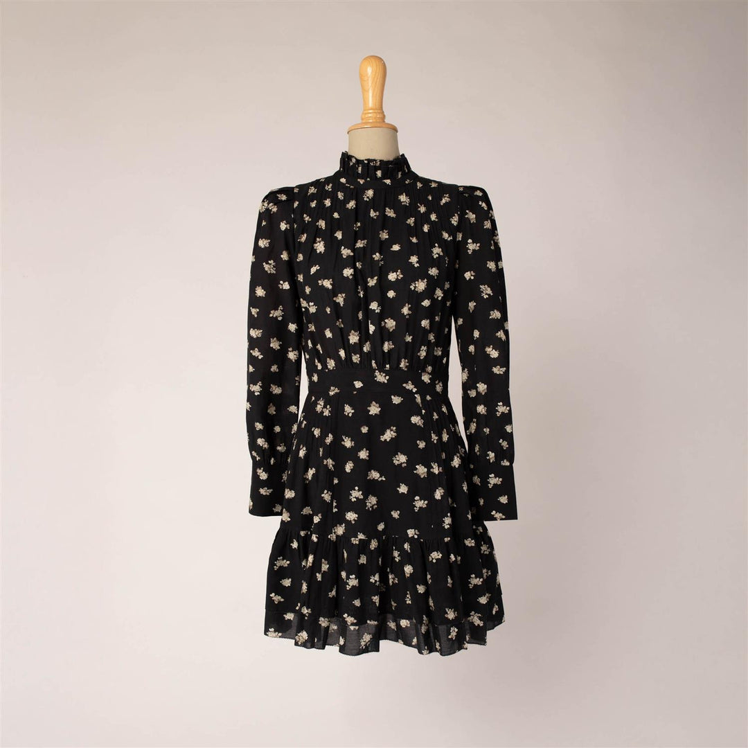 AMELIA MINI ROSES Black