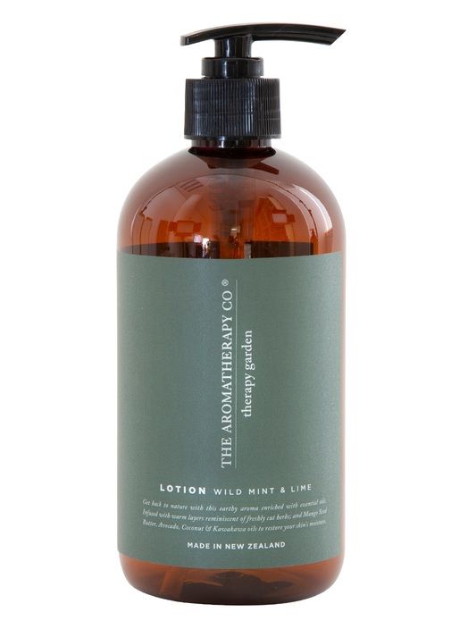 THERAPY GARDEN HAND LOTION 500ML Wild Mint & Lime