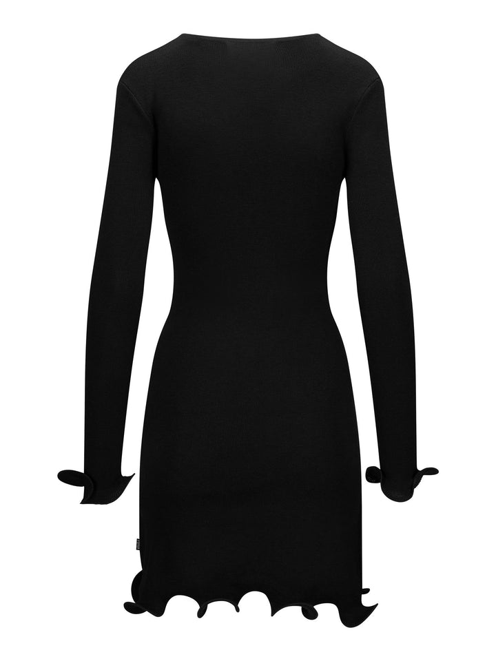 Isara Merino Dress  Black