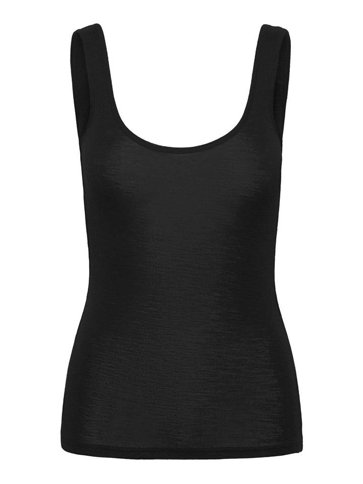 RWSara SL Regular Tank Top  Black