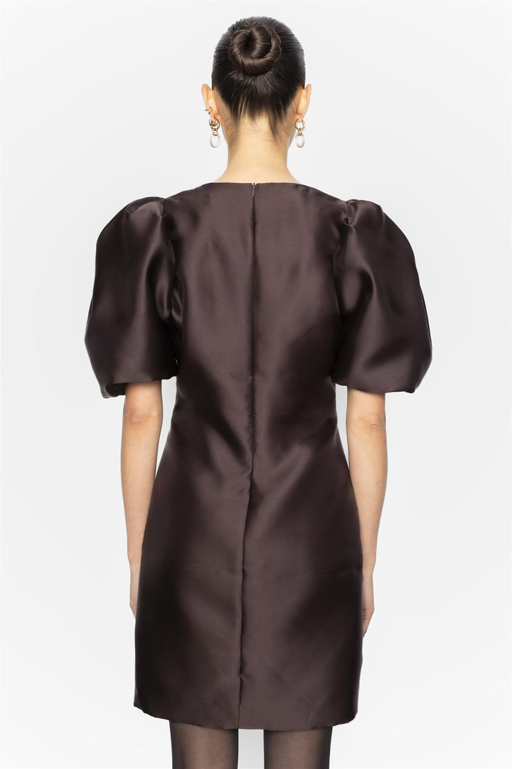 Rosie Dress  Dark Brown