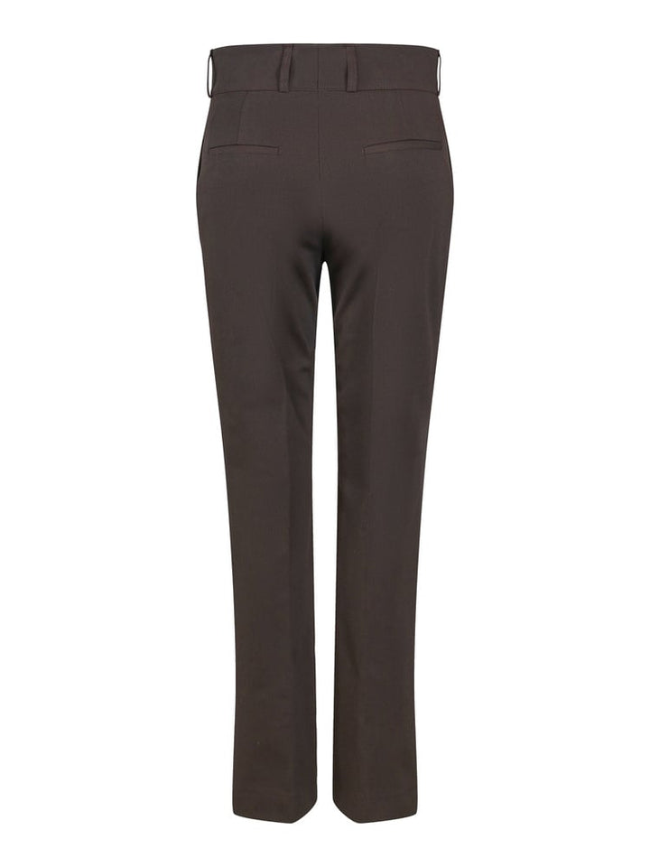 High Waist Trouser  Brown