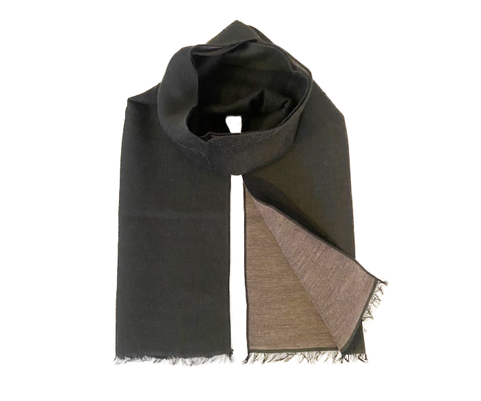 Skjerf exclusive ull 30x180 Grønn