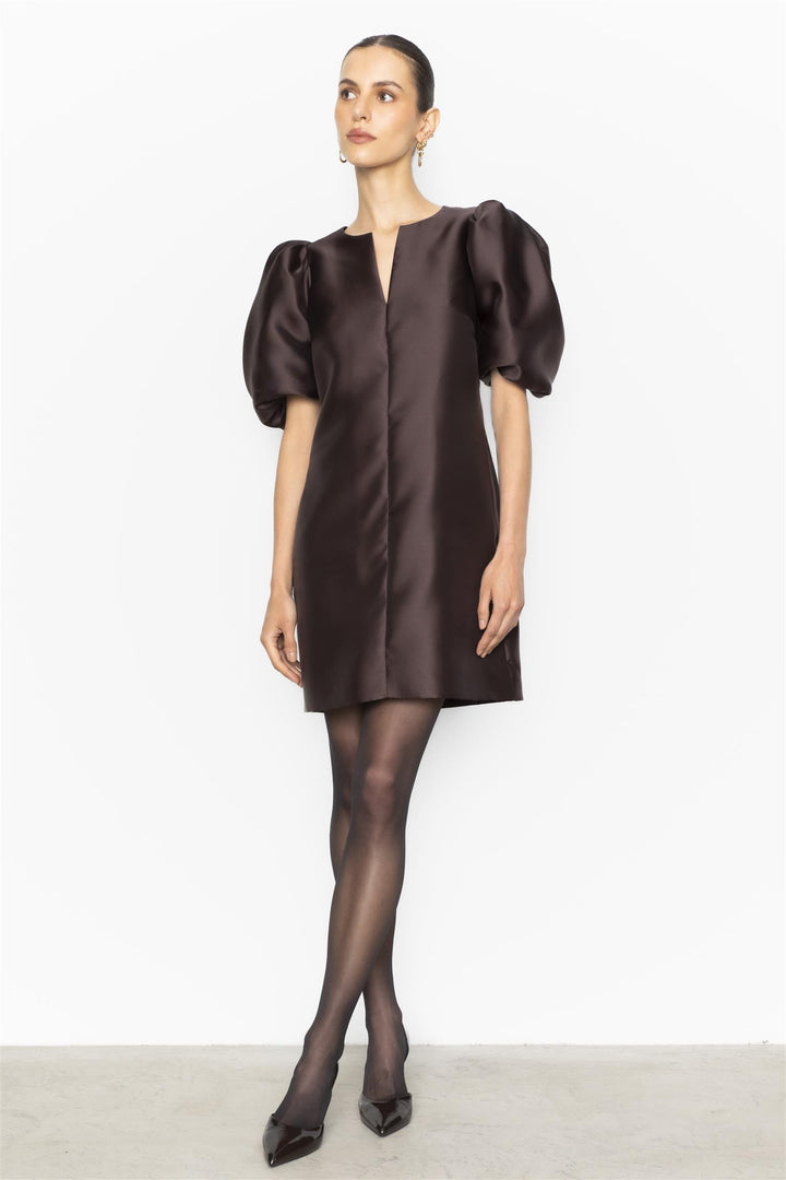 Rosie Dress  Dark Brown