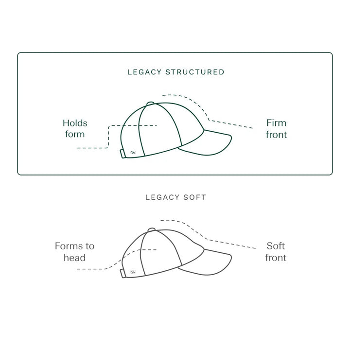 Legacy Structured Merino Wool  Jet Black