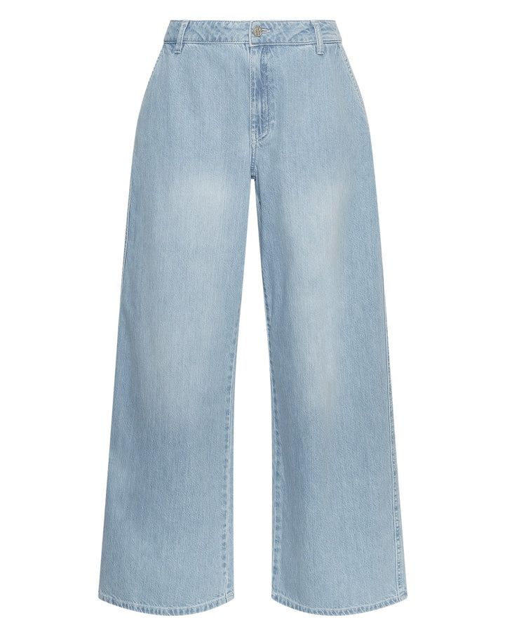 MSCHIngrid Lis HW Wide Jeans  Light Blue Wash