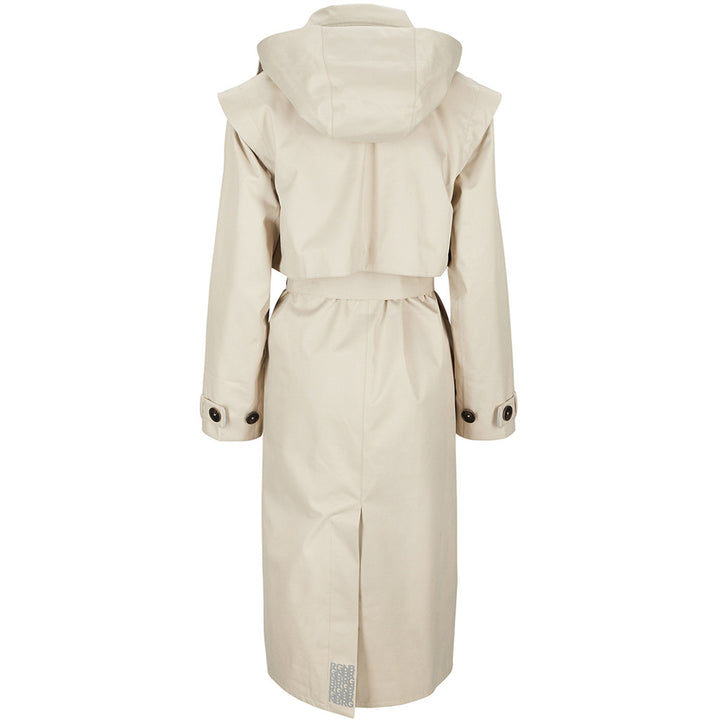 Regndråpe Trench Coat  Sand