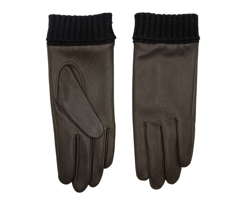 Hanske av hjorteskinn Brown