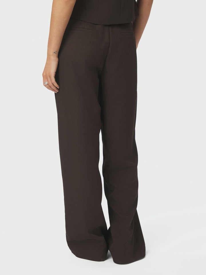 Emmett Structure Pants  Dark Brown