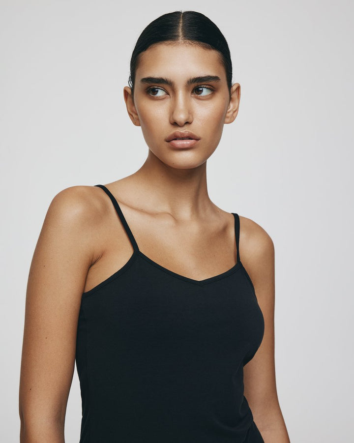 Betrina Strap Top  Black