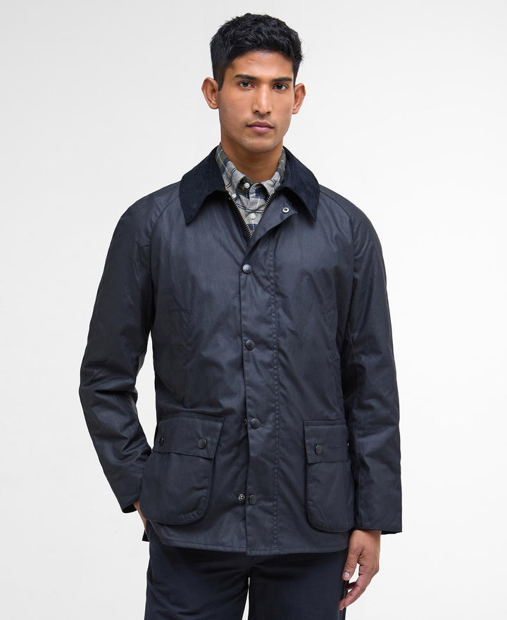 Ashby Wax Jacket  Navy