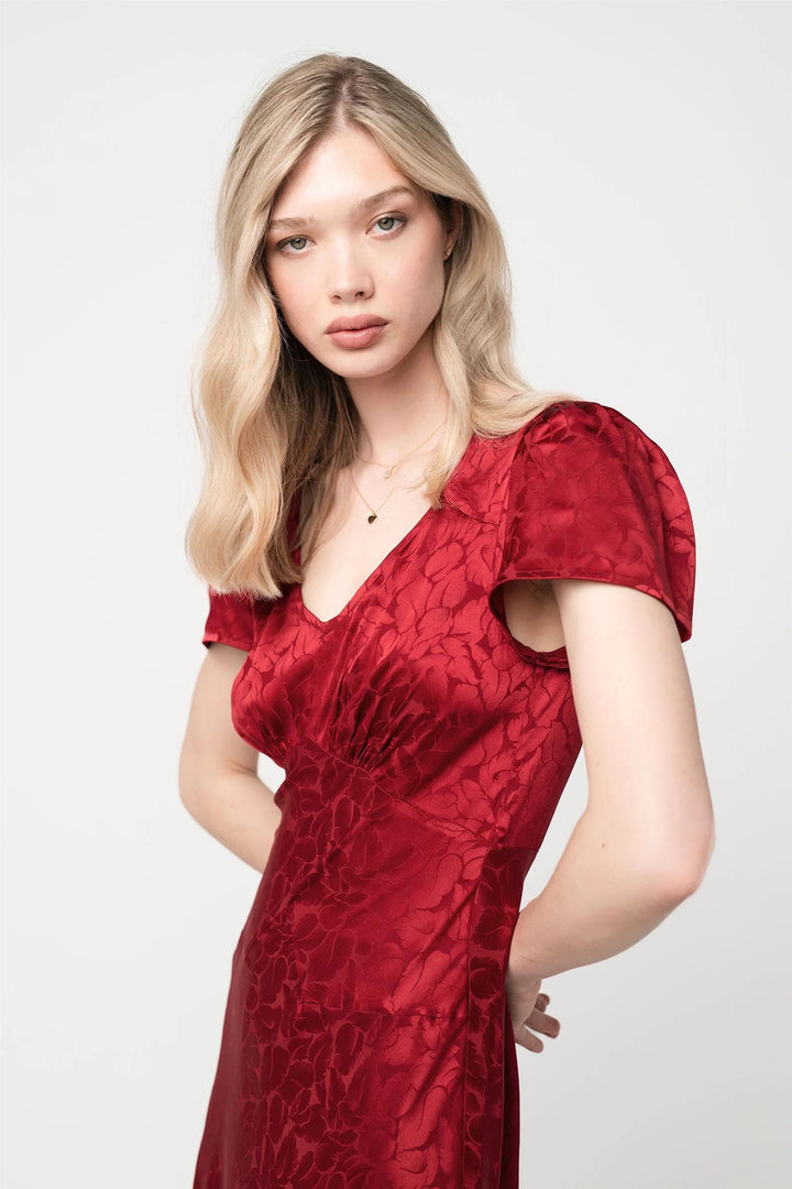 MARLEY JACQUARD  Red