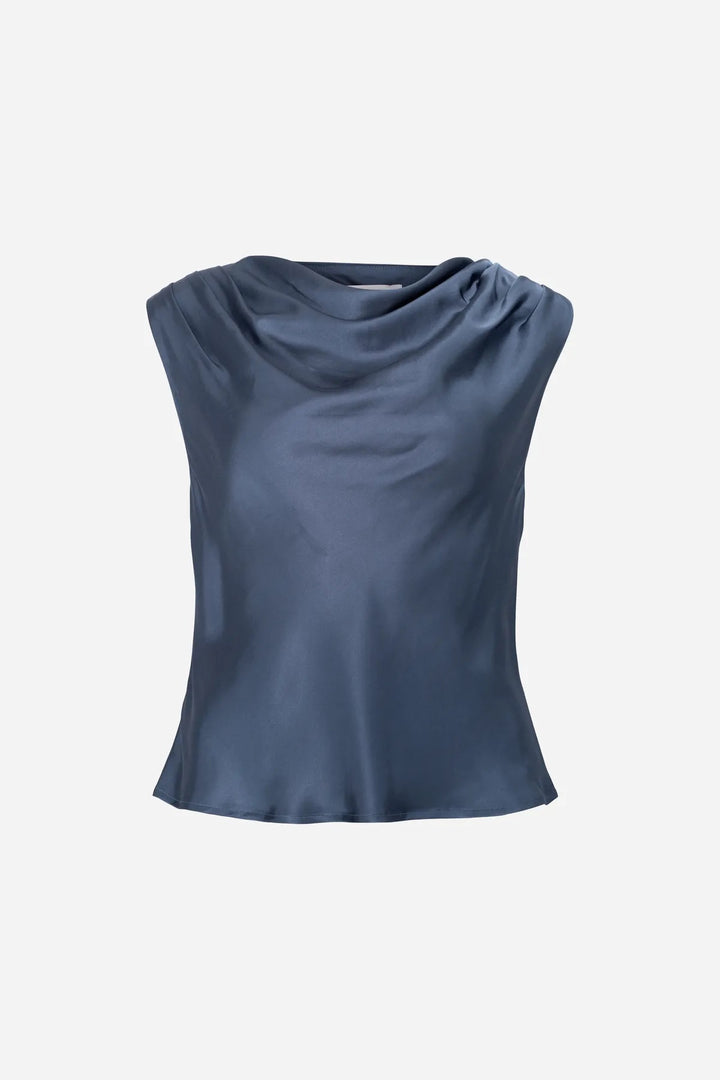 Haidi Top  Mid Blue