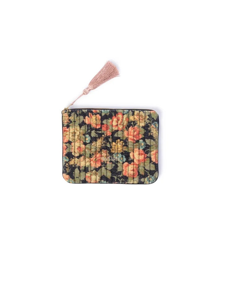 Zipper Pouch Velvet Night Velvet