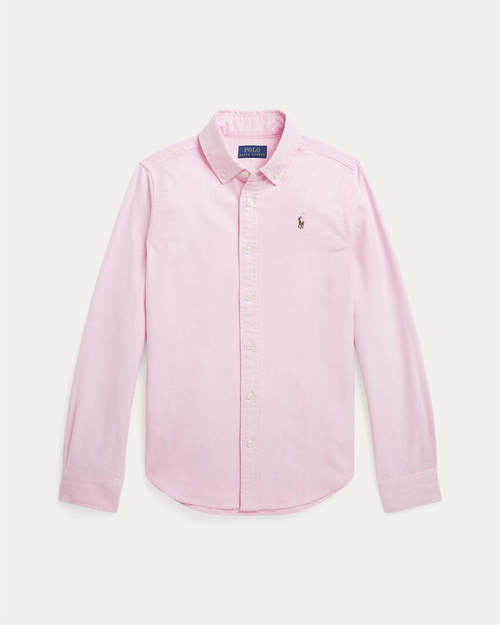 OXFORD SHIRT JENTE  Rosa