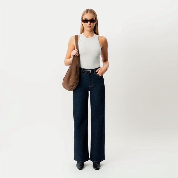 WIDE COMFORT DENIM  Dark Blue