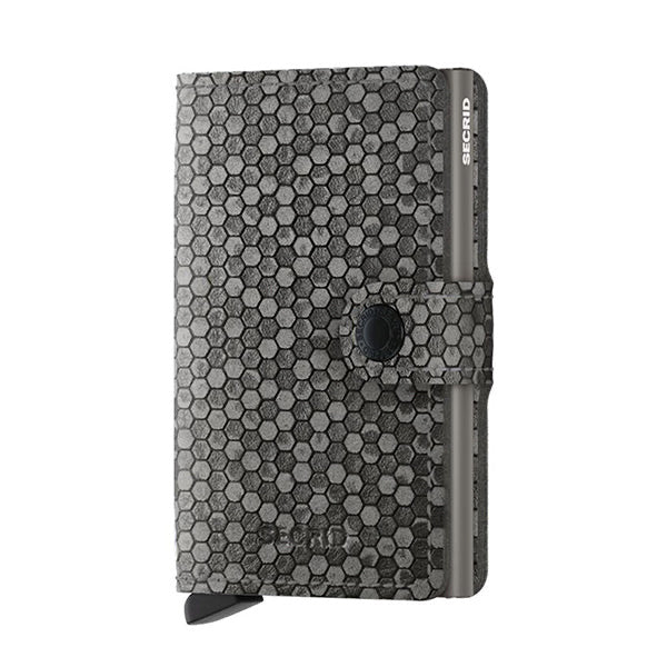 MINIWALLET HEXAGON  Grey