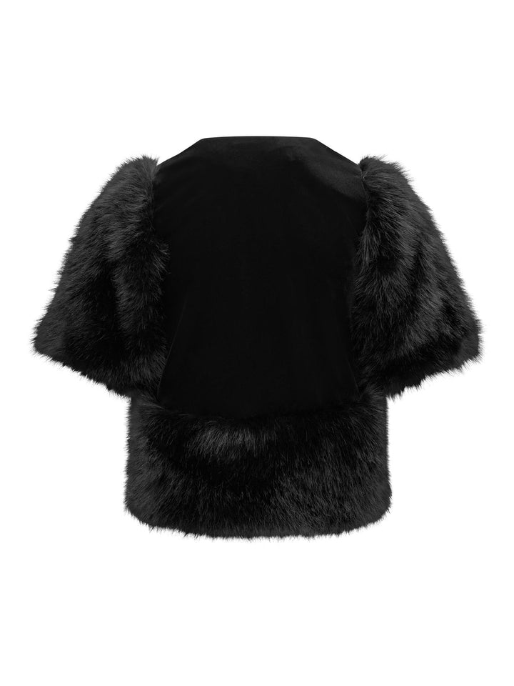 Mone velour top  Black