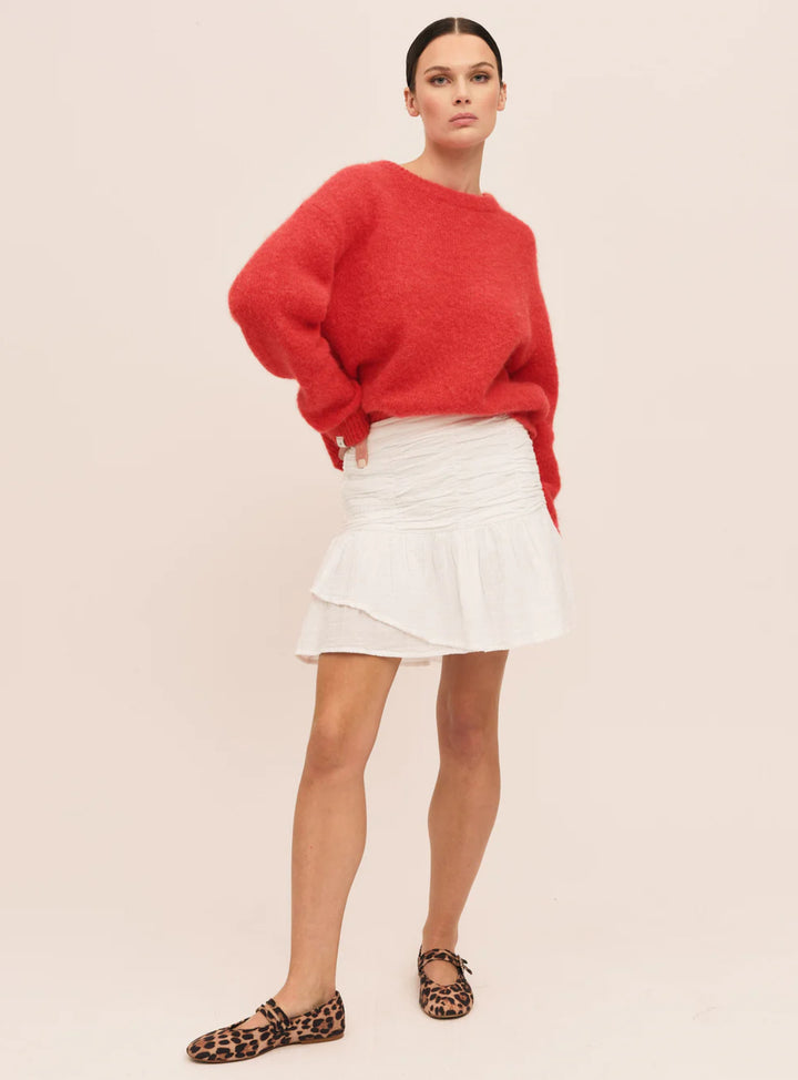 Astrid RN Sweater  Poppy Red