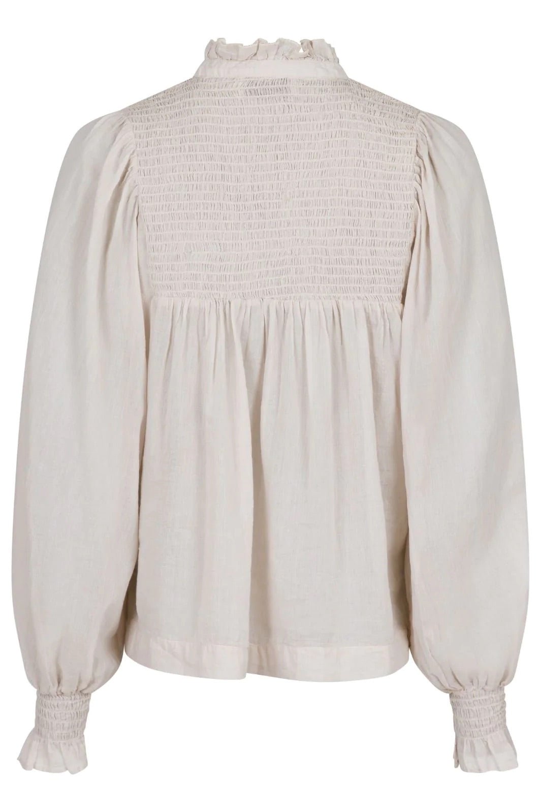 JILL S VOILE BLOUSE  Ivory