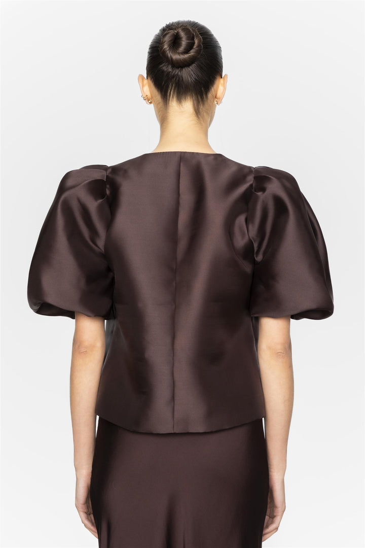 Maeve Blouse  Dark Brown
