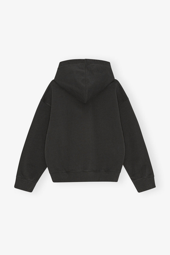 ISOLI OVERSIZE ANIMAL CROP HOODIE  Phantom 252
