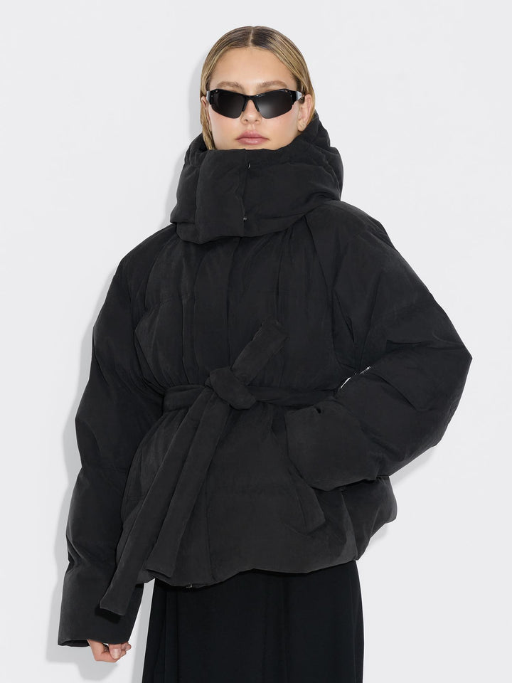 Steilia Brushed Down Jkt  Black