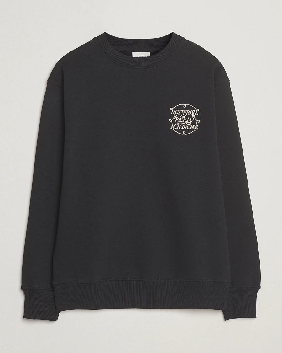 Le Sweatshirt Slogan Tresses Black