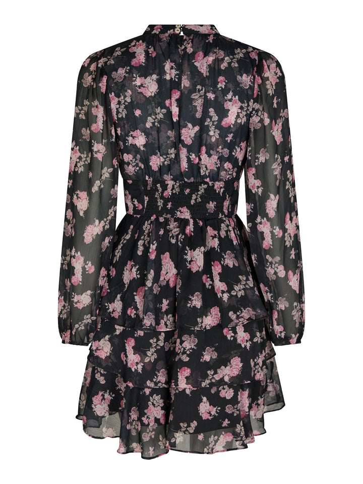 MIO MARIGOLD DRESS  Dark Navy