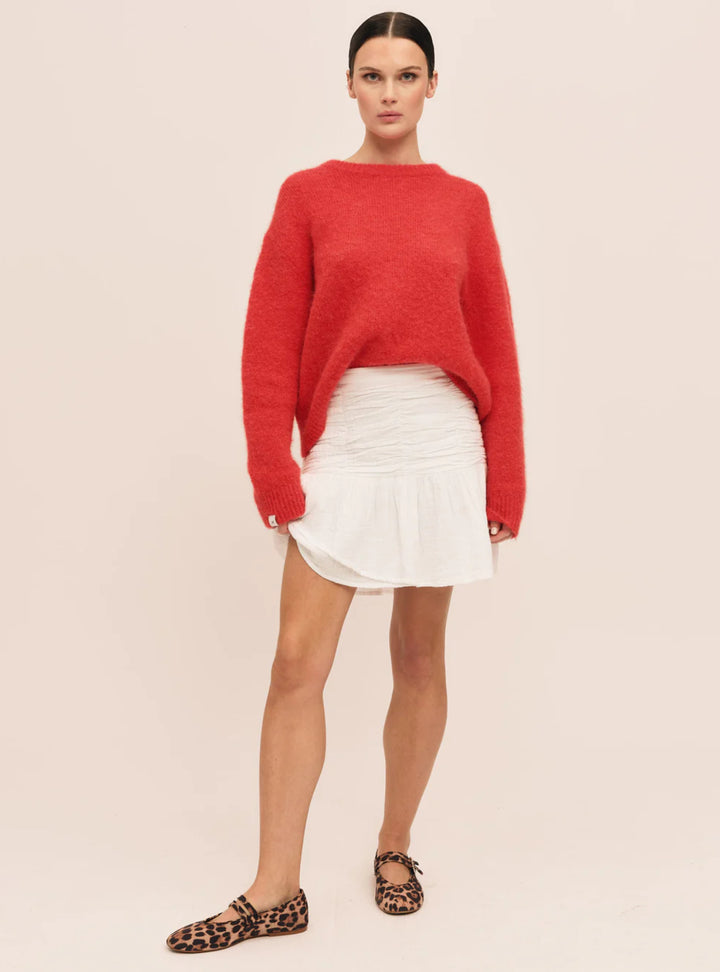 Astrid RN Sweater  Poppy Red