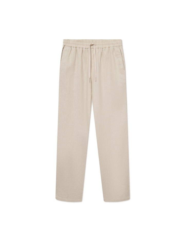 Patrick Linen Pants  Light Sand