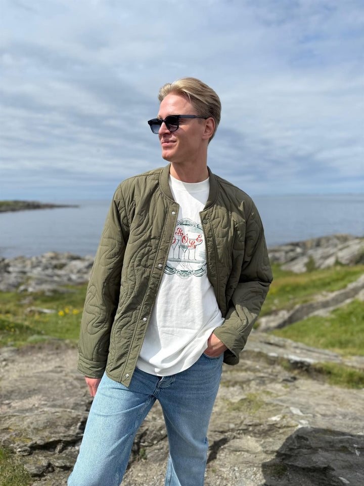 LIGHT PADDED JACKET  Green