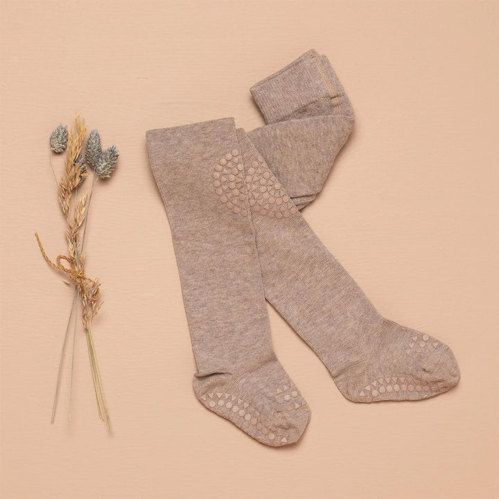 Crawling Tights - Merino Wool  Sand