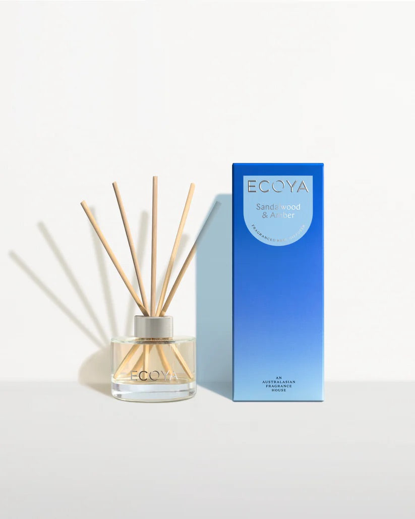 Mini reed diffuser 50ml Sandalwood & Amber