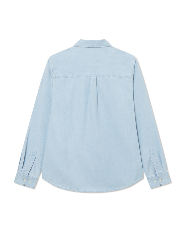Kash Denim Shirt  Light Blue Wash