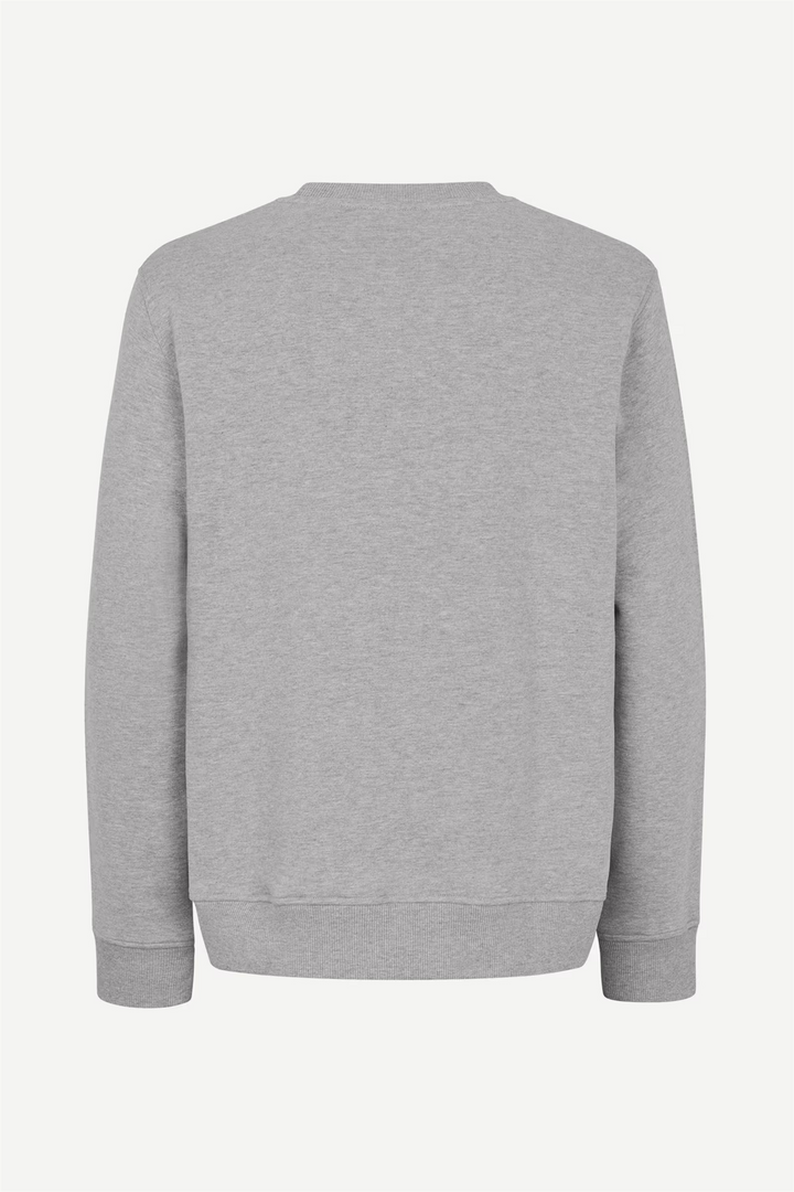 Joel crew neck 11414  Grey Mel.