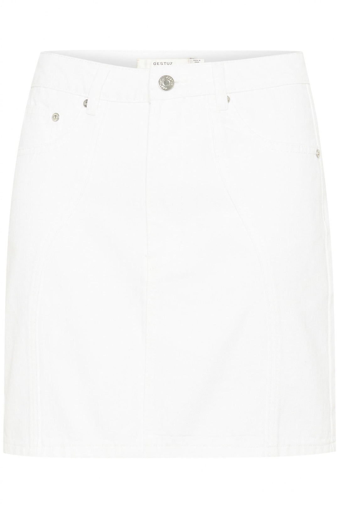 GZasher HW mini skirt  Bright White