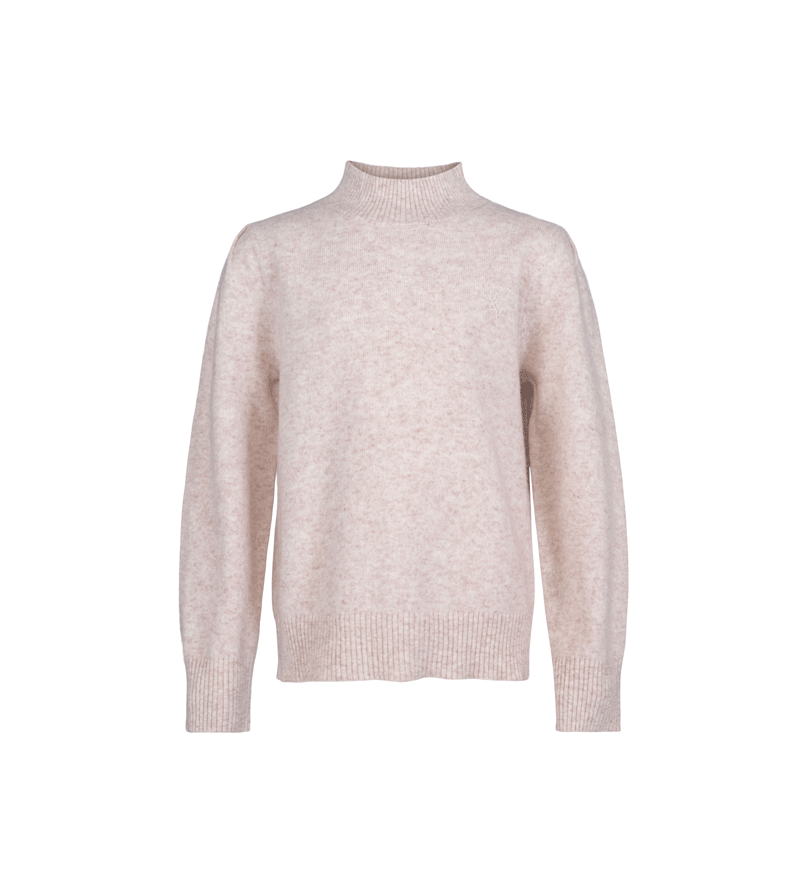 ADELYN STRIKKET GENSER Beige