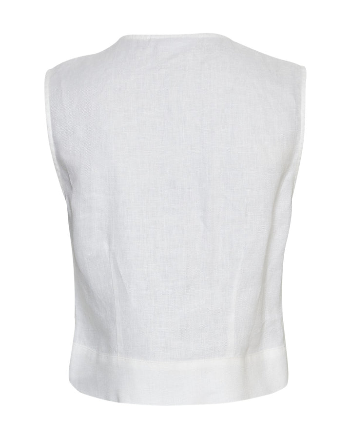 MSCHClaritta SL Shirt  Bright White