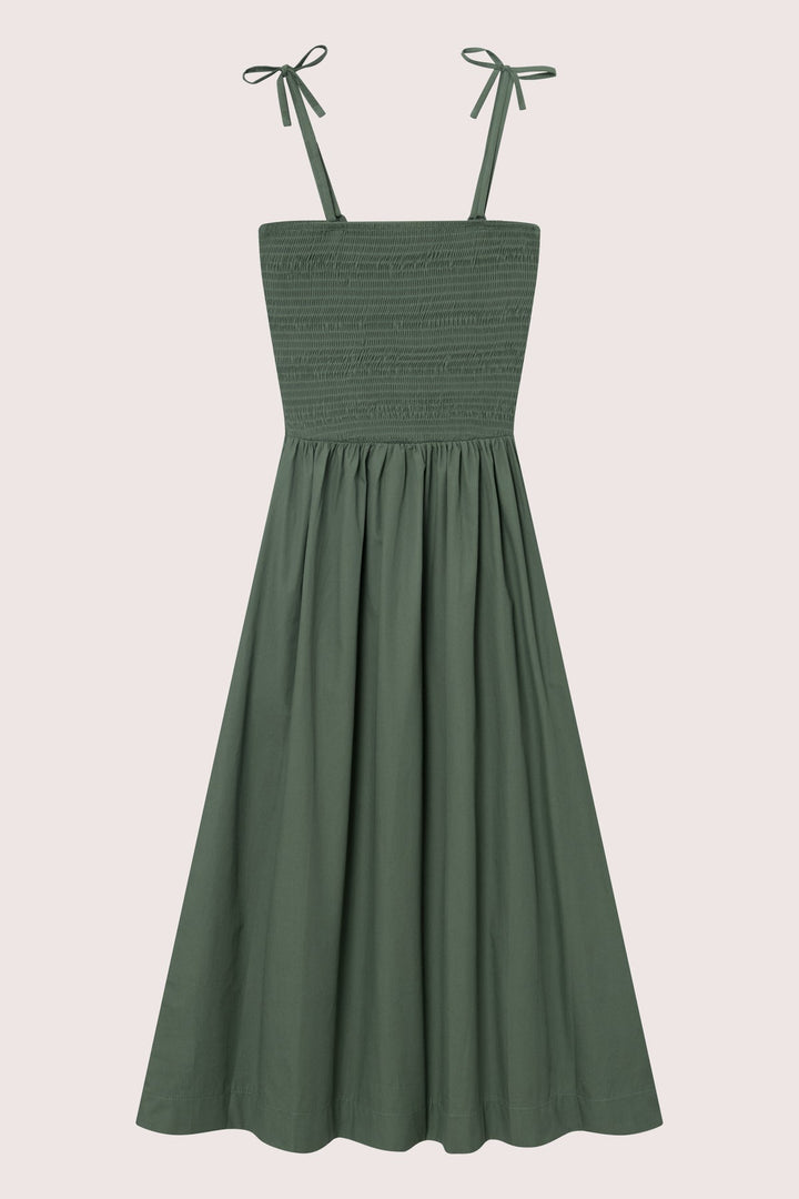 Peyton Smock Dress  Sea Spray