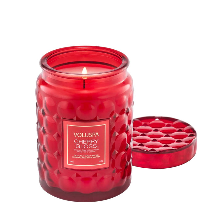 LARGE JAR CANDLE 100T  Cherry Gloss
