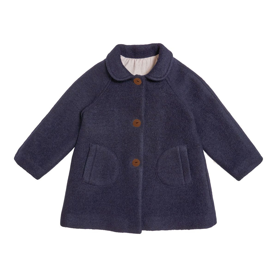 SITI COAT DOUBLE LAYER Navy