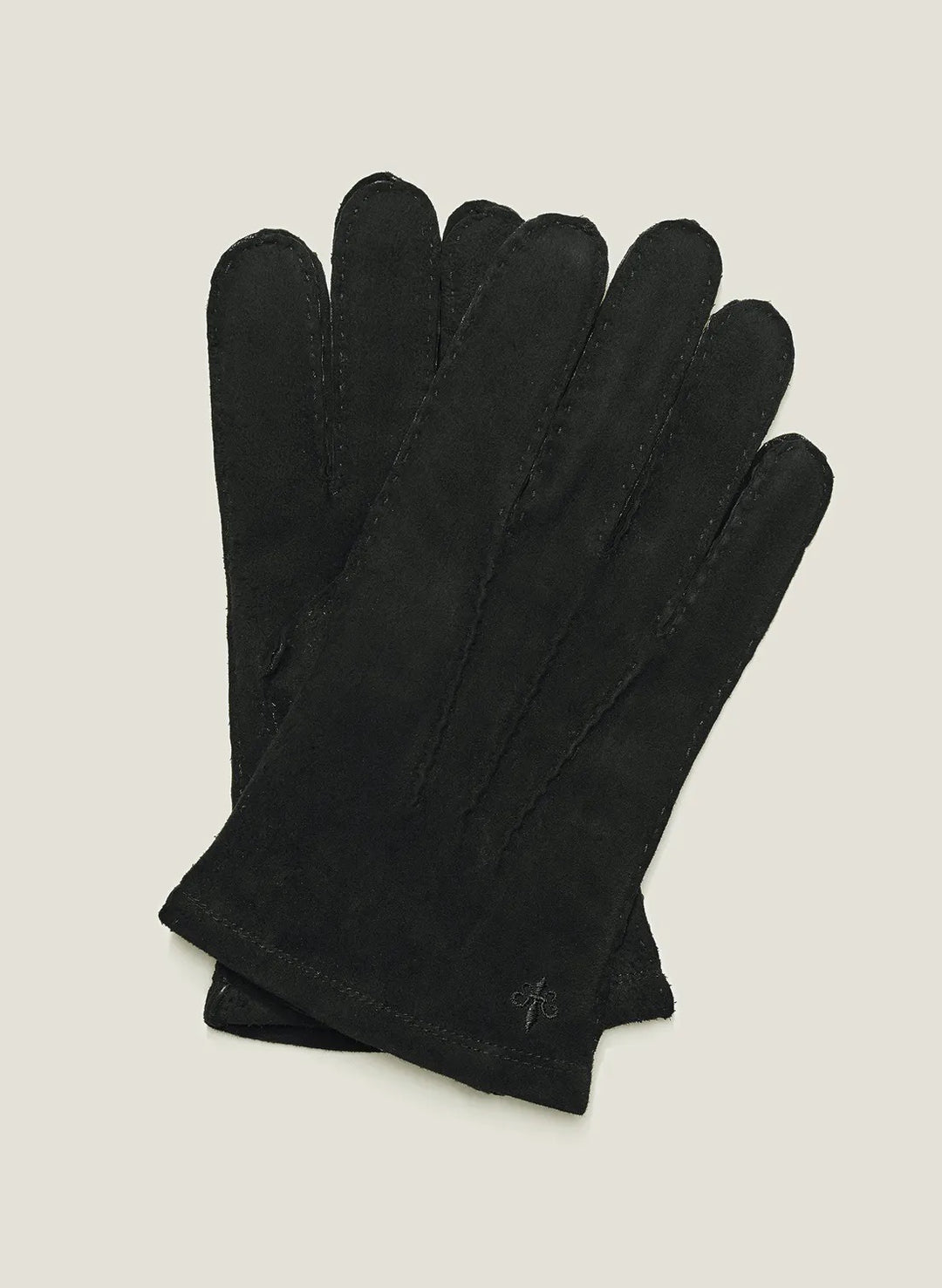 SUEDE GLOVES  Black