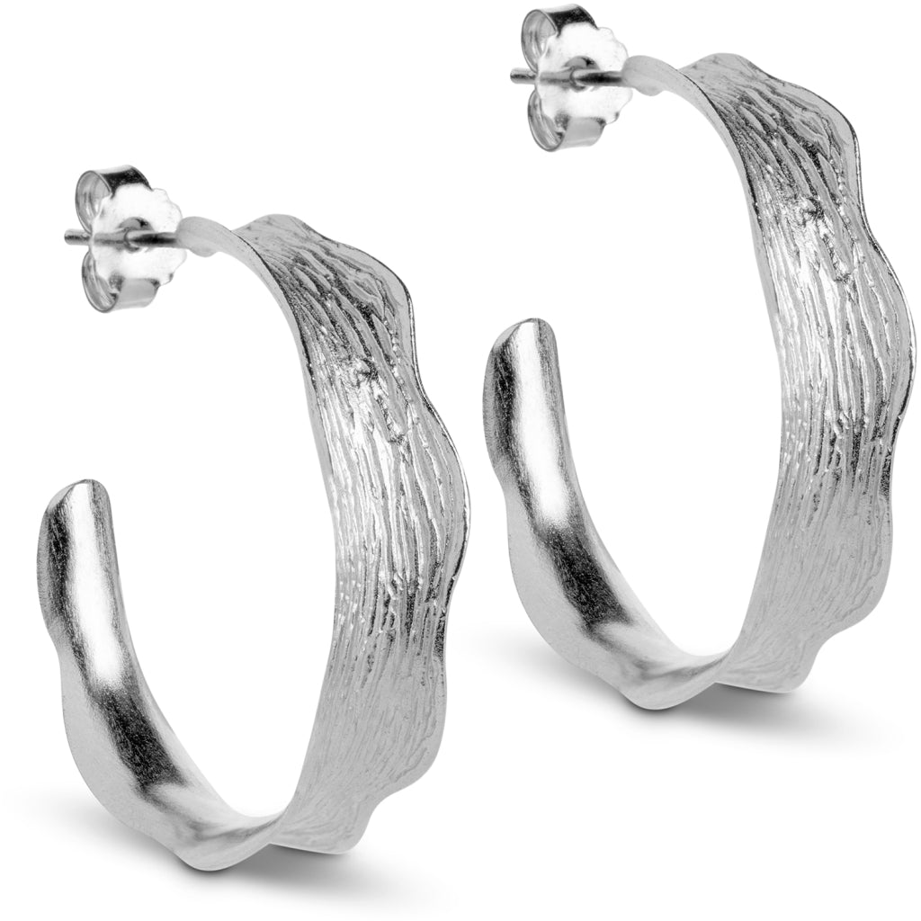 HOOPS, ANE LARGE  Silver
